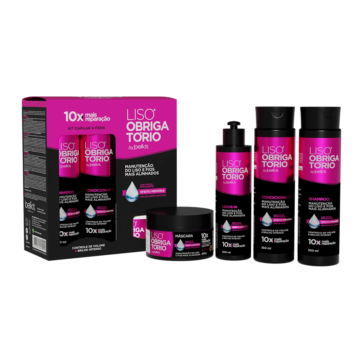 Kit 4 Itens Liso Obrigatório Belkit — vista principal